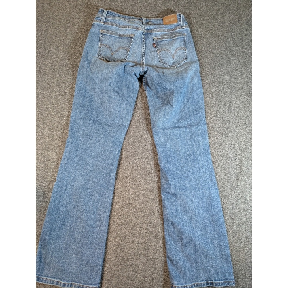 Levis 529 Curvy Bootcut Jeans Womens‎ 10 Blue Lightwash Denim Classic Comfort - Picture 7 of 8